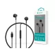 Devia Smart Series M2 Metal In-Ear Stereo Headphones - Type-C - Negru