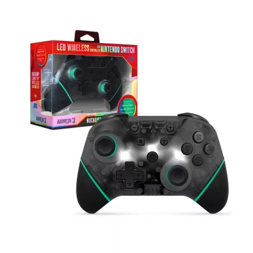 Armor3 NuChamp vezeték nélküli kontroller Switch / Switch 2 Fekete (M07467-BL)