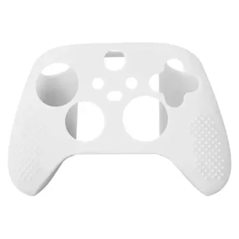   Carcasă anti-alunecare din cauciuc siliconic pentru controler Xbox One / Series S / X - Alb