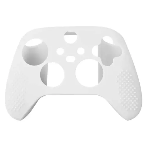 Carcasă anti-alunecare din cauciuc siliconic pentru controler Xbox One / Series S / X - Alb