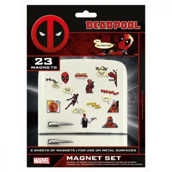 Deadpool set magnet 23 piese