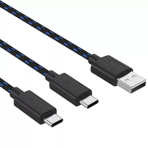 Venom PS5 Dual Play and Charge 3 metri Tip-C la cablu de încărcare USB VS5002