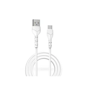 DEVIA USB - TIP-C ÎNCĂRCĂTOR ȘI CABLU DE DATE1 M - ALB
