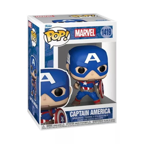 Funko POP! Marvel: Marvel - Captain America figurină #1419