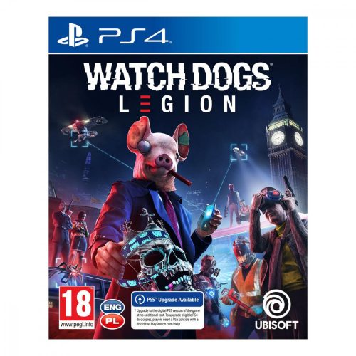 Watch Dogs Legion cu actualizare PS4 / PS5 (second hand, fără zgârieturi)