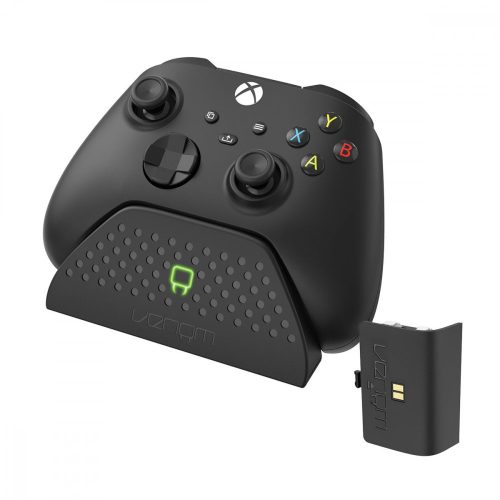 Venom Xbox One / Series S / X Black Charging Dock + 1 buc baterie VS2880 (second hand, garanție 1 lună)