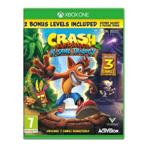 Crash Bandicoot N Sane Trilogy Xbox One (second hand, fără zgârieturi)