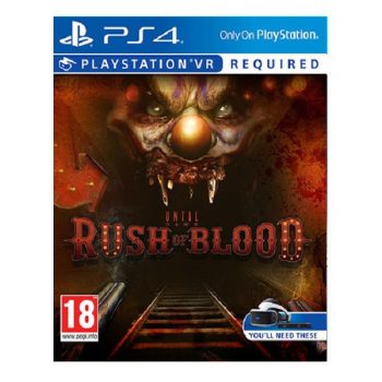   Until Dawn Rush of Blood VR PS4 (Playstation VR necesar!) (second hand, fără zgârieturi)