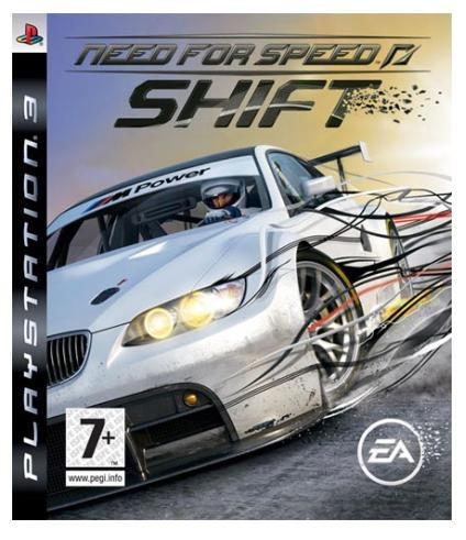 Need for Speed Shift PS3 (second hand, fără zgârieturi, meniu și subtitrări în engleză!)