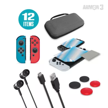 Armor3 Nintendo Switch/OLED pachet de călătorie M07533