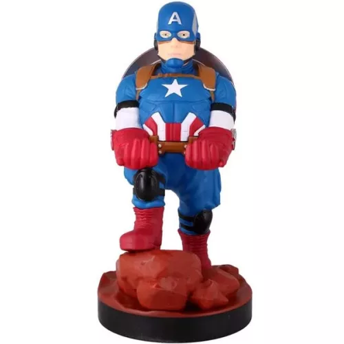 Figura cu suport pentru încărcător de telefon/controler Captain America