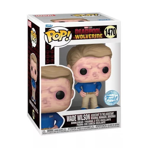 Funko POP! Marvel: Deadpool 3 - Wade Wilson figurină